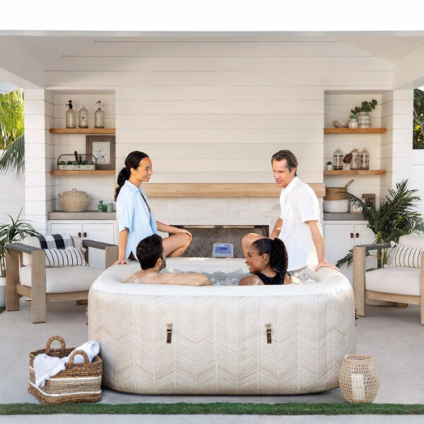 Spa gonflable Intex PureSpa Chevron 4 places – Image 3
