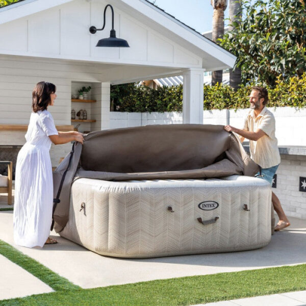 Spa gonflable Intex PureSpa Chevron 6 places – Image 5