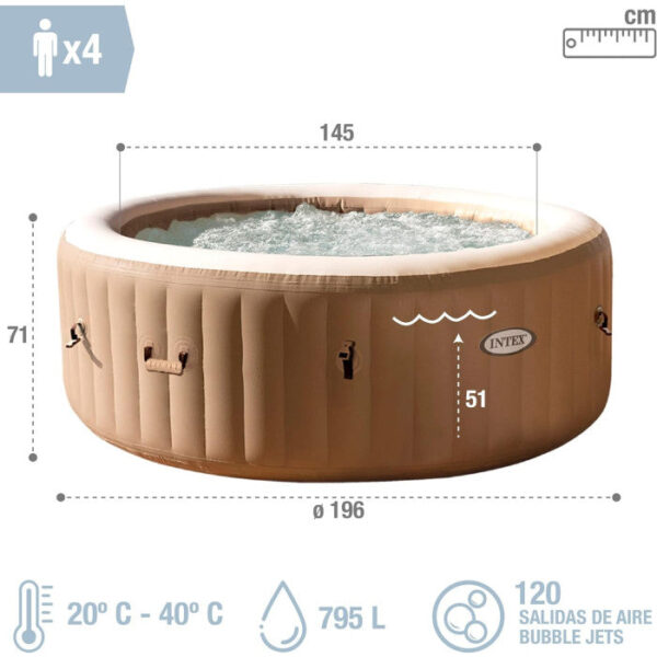 Pack Spa Gonflable Sahara 4 places + Accessoires – Image 4