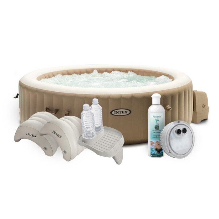 Pack Spa Gonflable Sahara 4 places + Accessoires