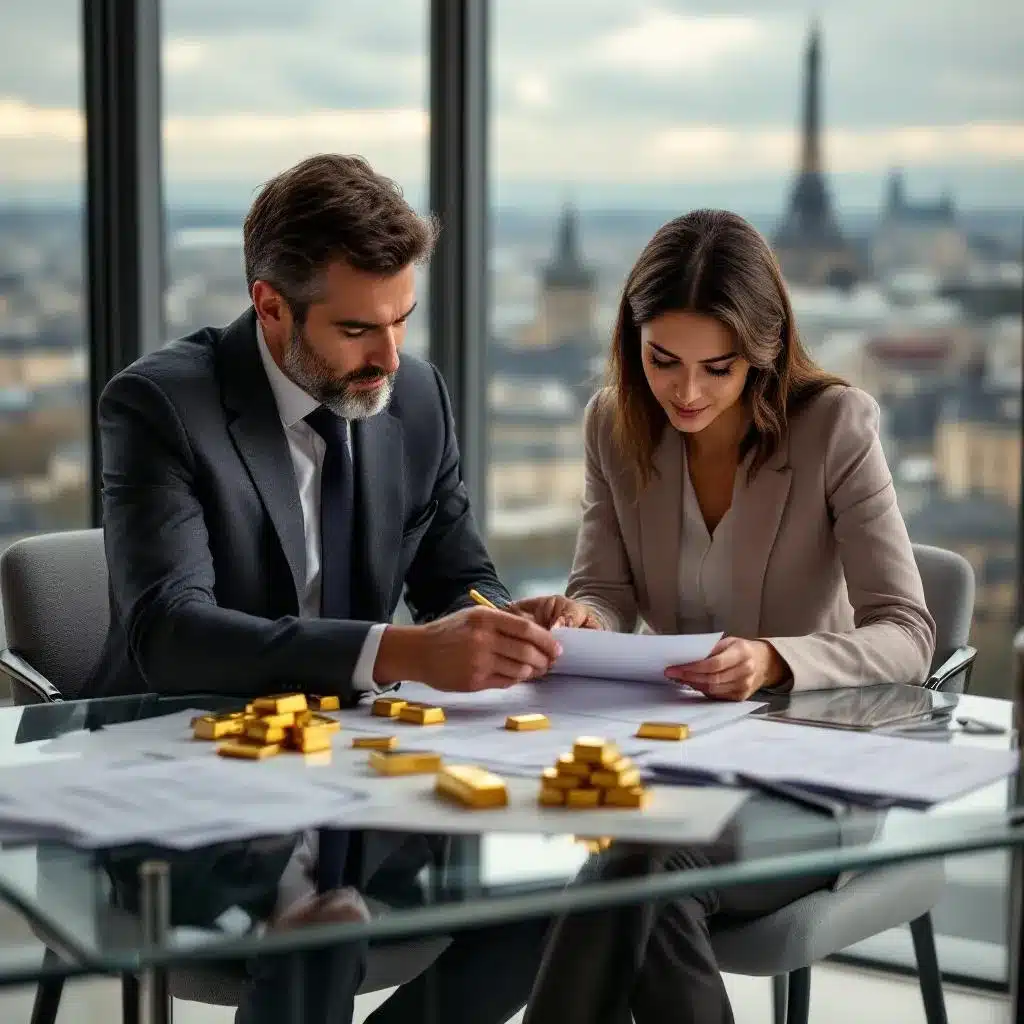 acheter de l'or en banque